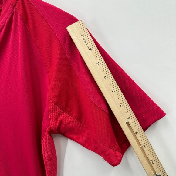 Zoot Sports Top Womens Pullover Cycling 1/4 Zip Back Pockets Pink M - Picture 6 of 10